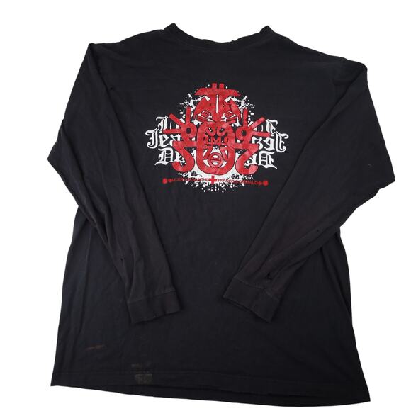 Vintage Y2k Marithe + Francois Girbaud Graffiti Spellout Long Sleeve Shirt - Picture 1 of 11